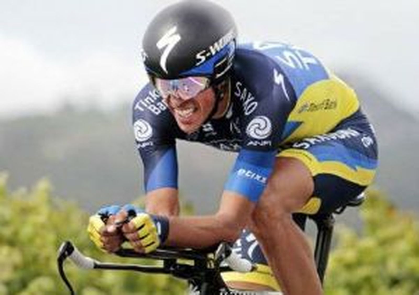 Alberto Contador, contrarreloj