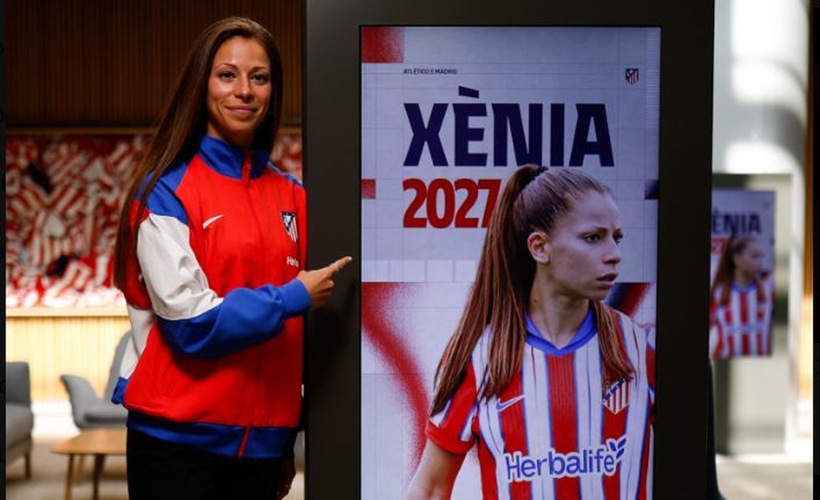 Xénia renueva con el Atlético de Madrid hasta 2027