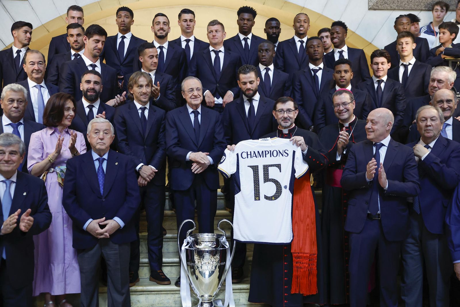 El Real Madrid, en la Almudena