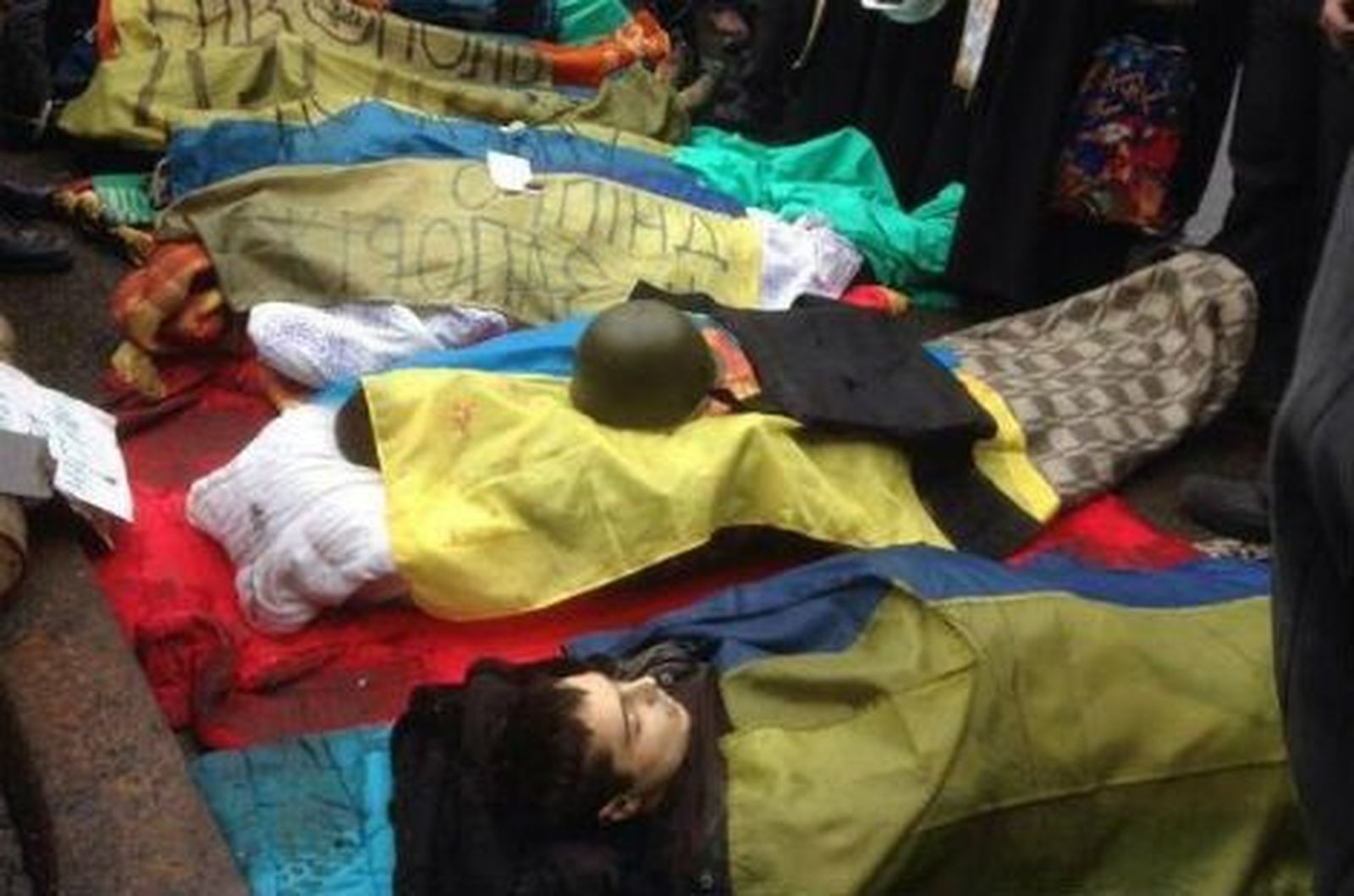 Decenas de muertos en "jueves sangriento" en las calles de Kiev