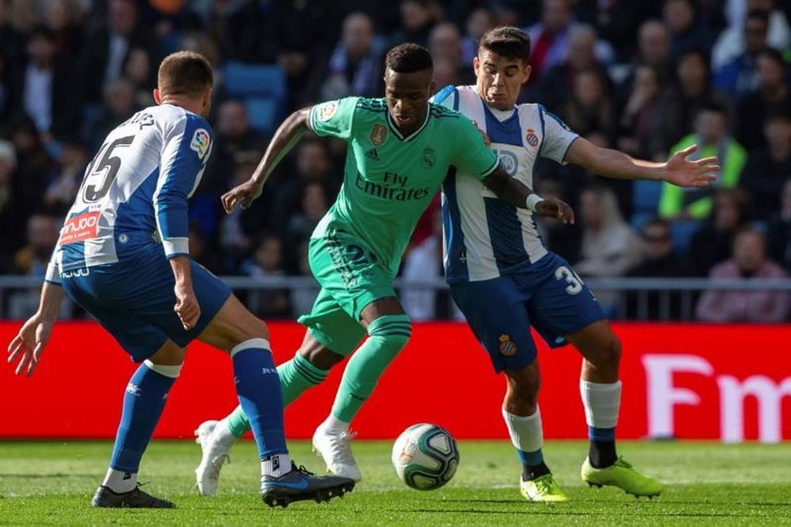Vinicius ante el Espanyol