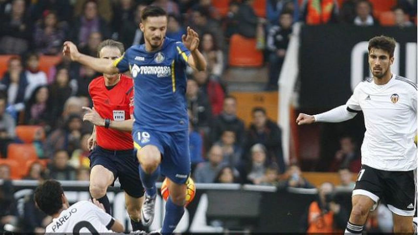 2-2. Valencia y Getafe plasman con un empate un partido nivelado