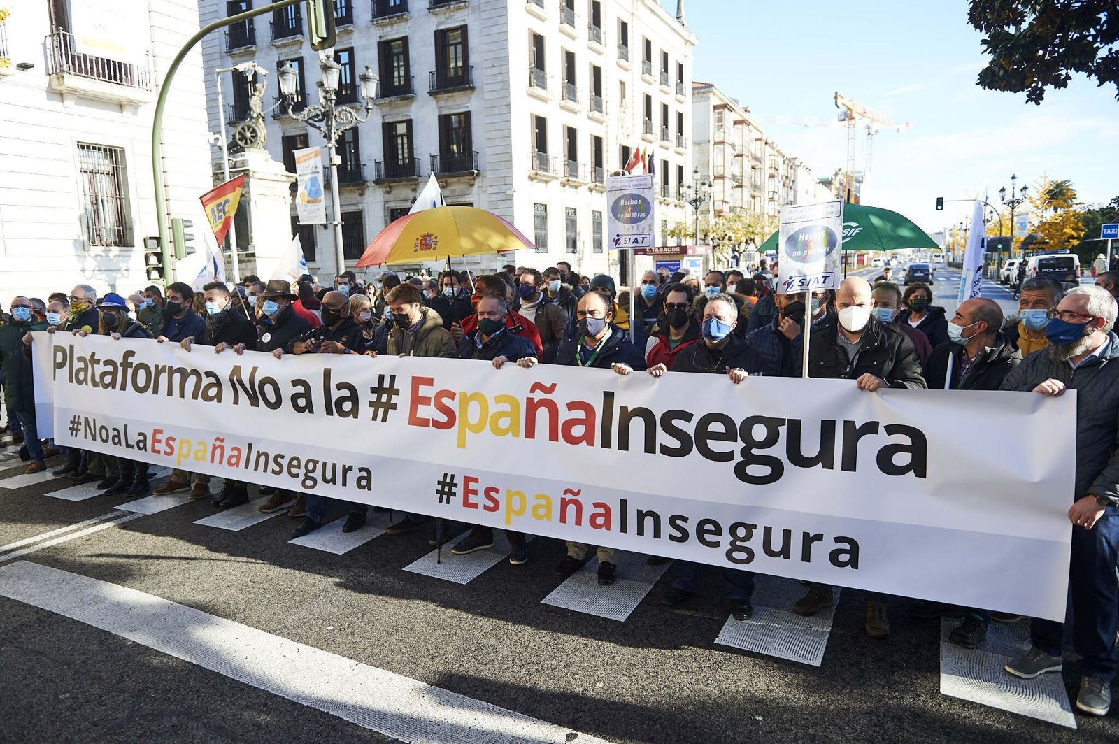 Policías y Guardias Civiles celebran que no se reforme la 'ley mordaza': "Perjudicaría al ciudadano"