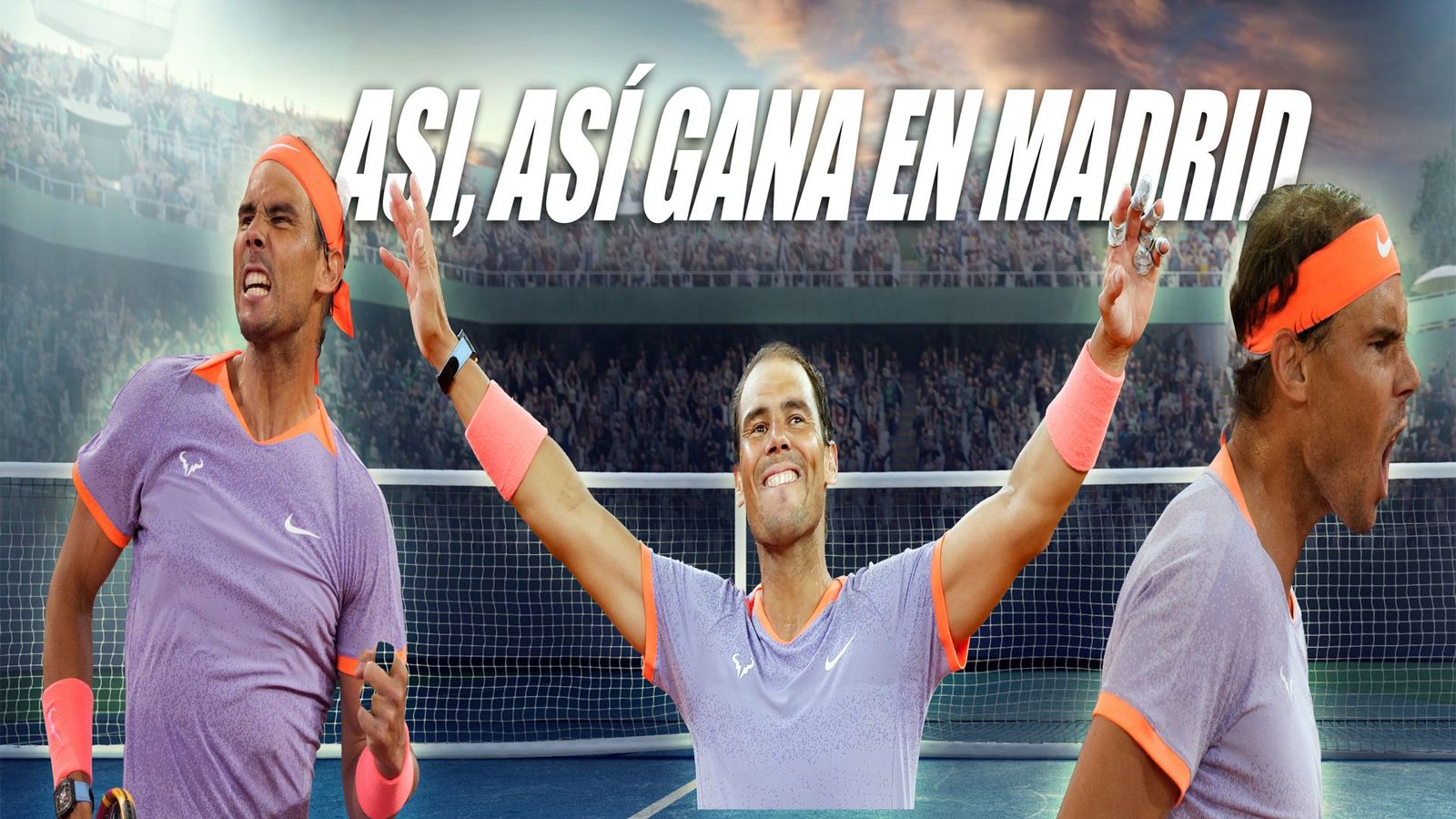 Nadal sigue en Madrid