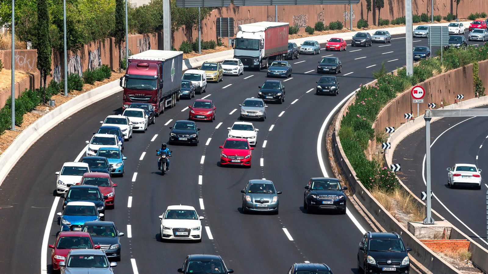 Operación salida sin previsiones de desplazamientos