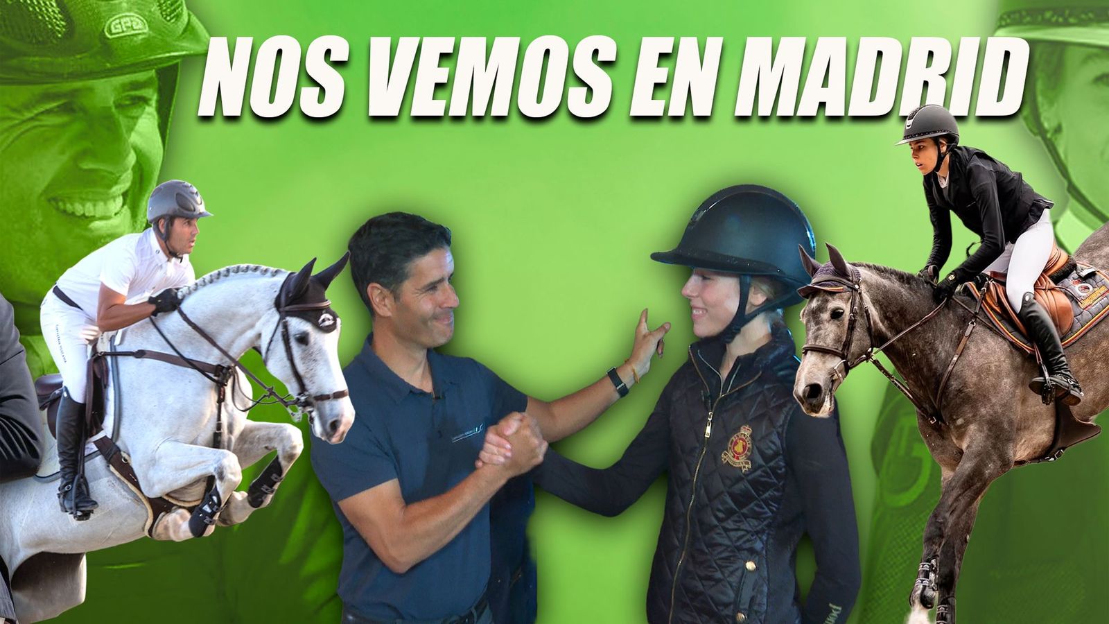 Ismael y Lucía, el maestro y la discípula son rivales en el Global Champions Tour