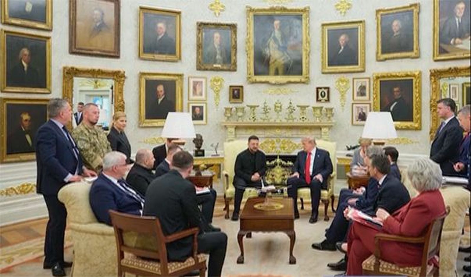 Trump recibe en la Casa Blanca a Zelensky y Netanyahu