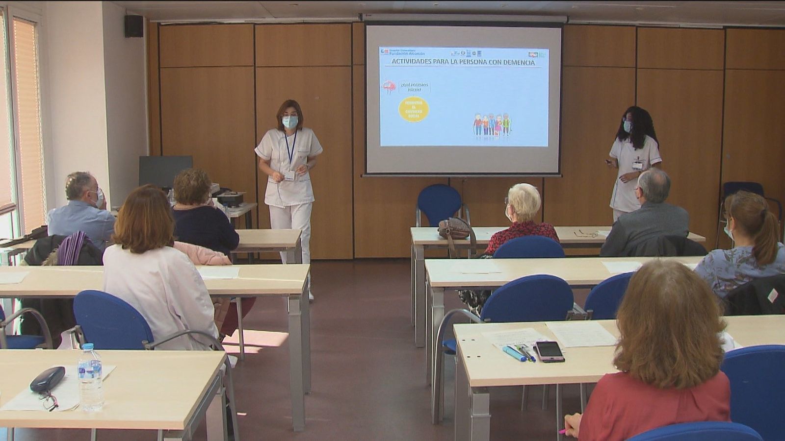 Cursos para cuidadores de enfermos de Alzheimer en el Hospital de Alcorcón