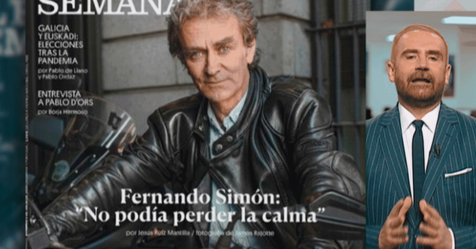 Análisis de la ya famosa y polémica foto de Fernando Simón como motero