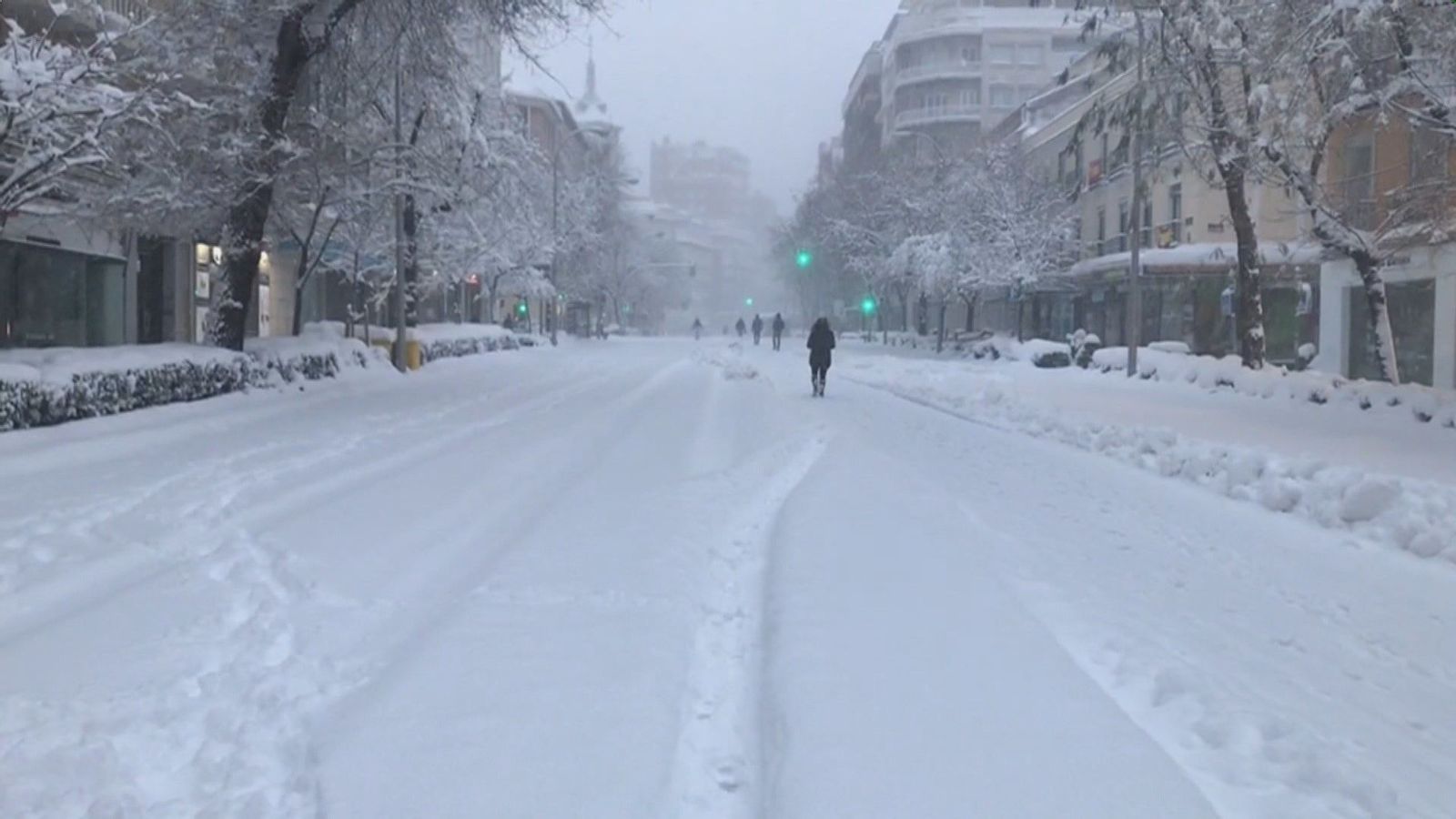 Hace cinco años, Madrid se quedó en blanco: el aniversario de Filomena