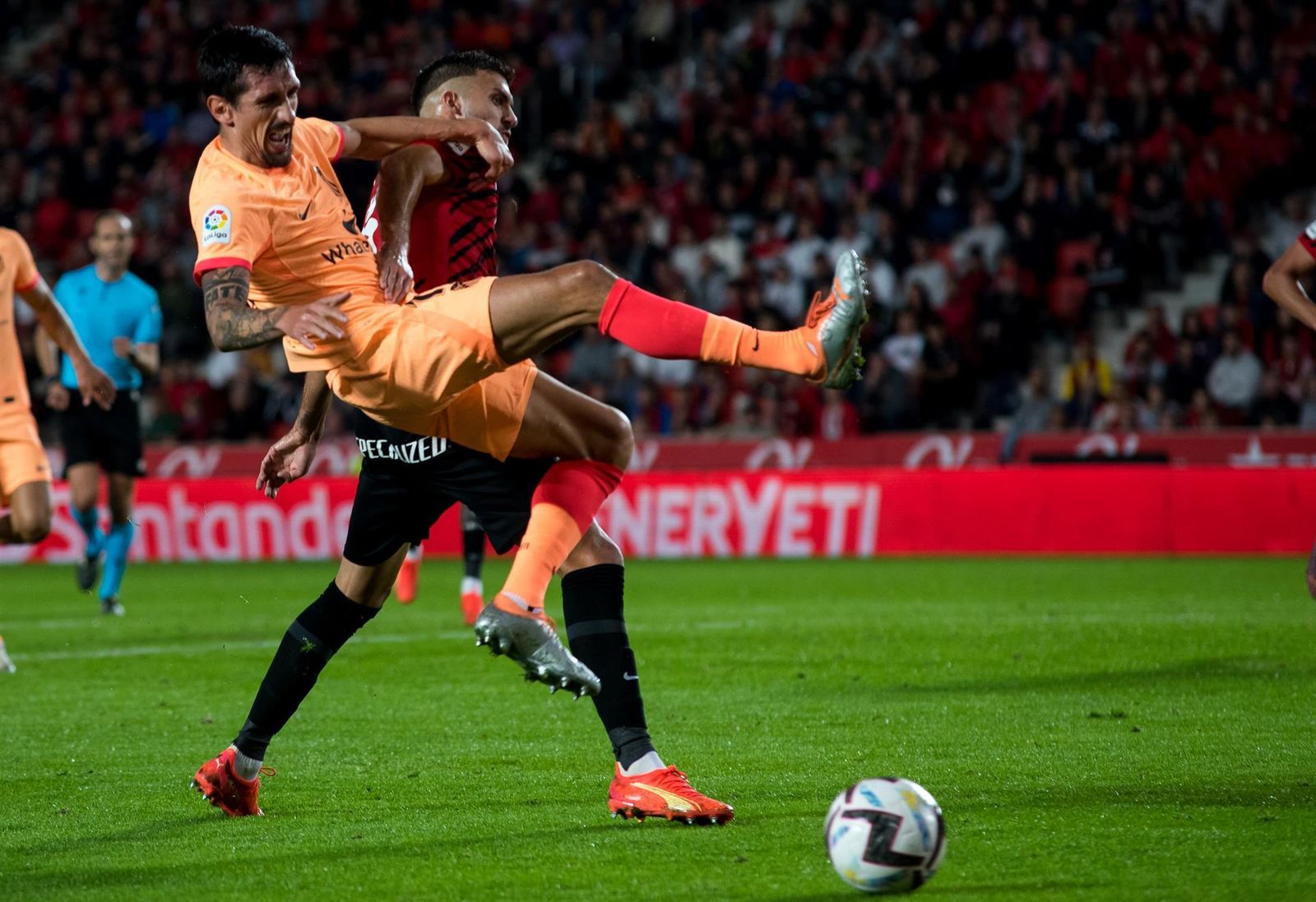 Savic ante el Mallorca