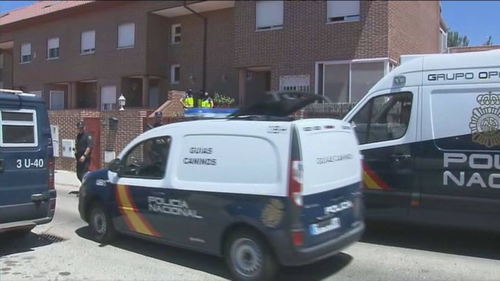 Vivienda de Algete donde se ha desarrollado una operación antiyihadista