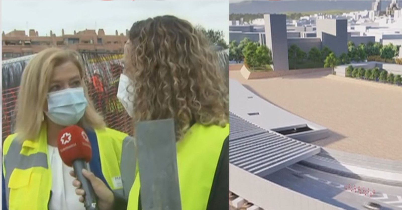 Comienzan las obras para cubrir la M-30 junto al Vicente Calderón