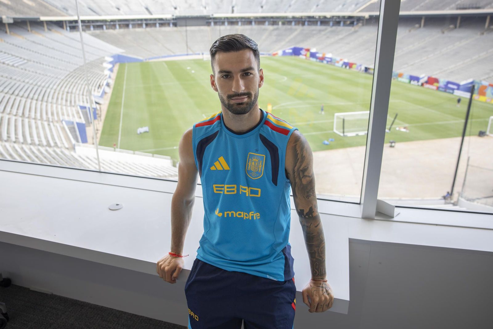 Baena, en Telemadrid: "Aún no somos conscientes de que somos campeones del mundo"