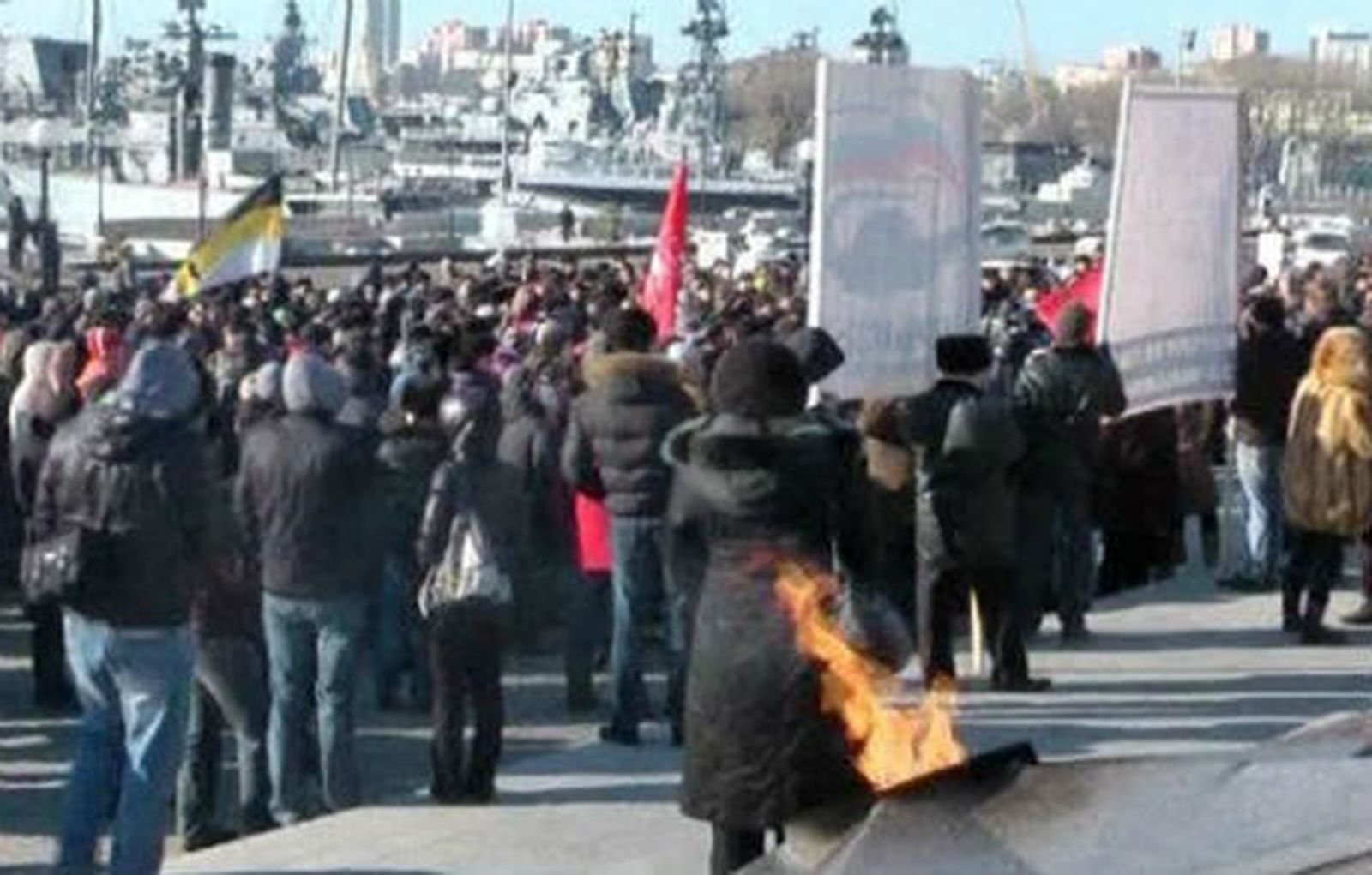 manifestaciones en Rusia