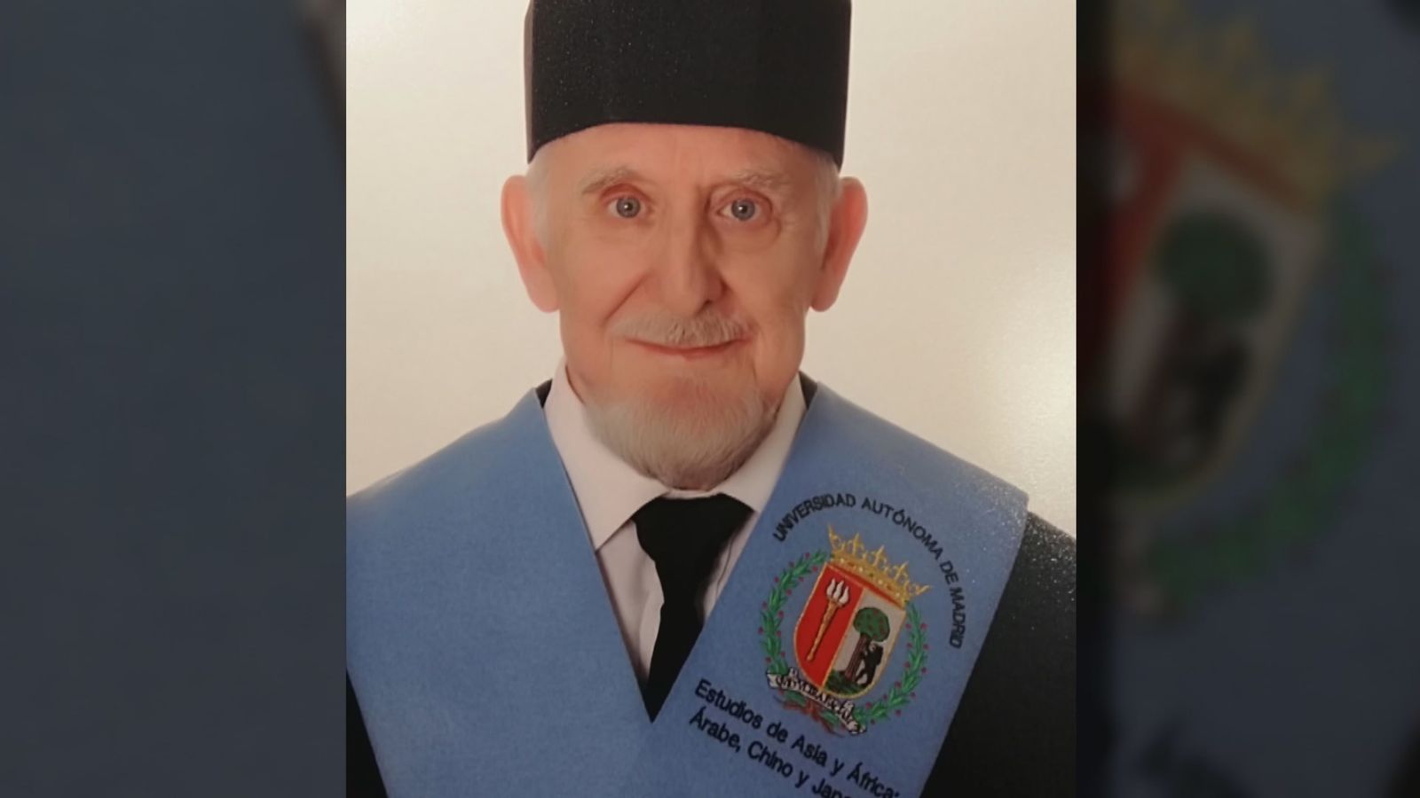 Luis, 80 años, 10 carreras universitarias y está en la Autónoma estudiando Relaciones Internacionales