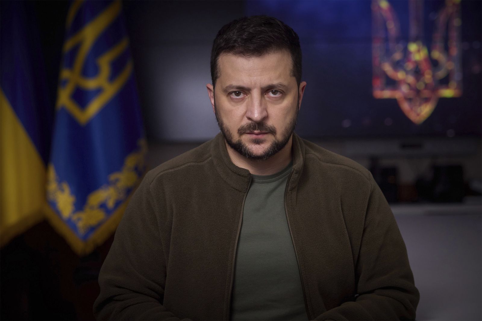El presidente de Ucrania, Volodimir Zelenski