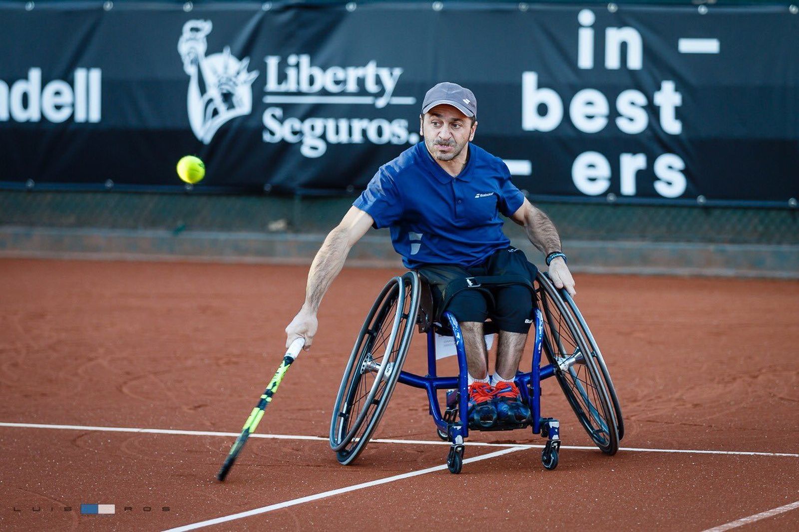 Tenis en silla de ruedas