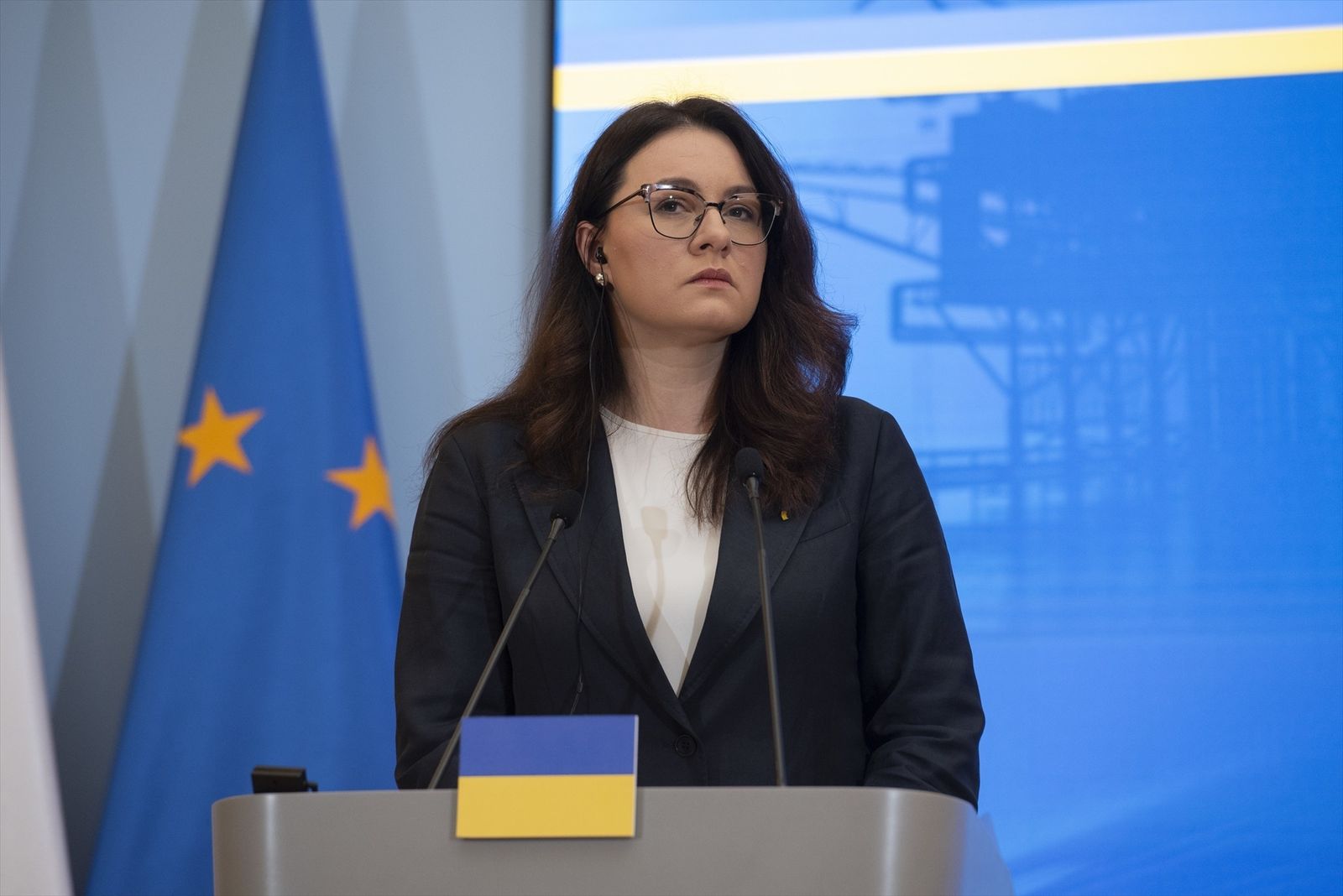 La ministra de Economía de Ucrania, Yulia Sviridenko