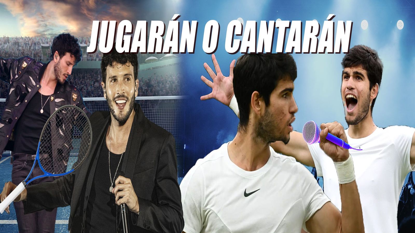Alcaraz y Sebastián Yatra se invitan a jugar y cantar juntos en Open USA