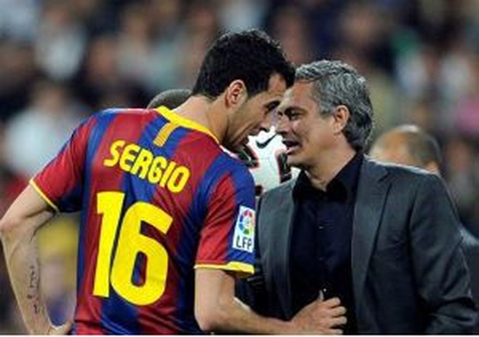 Busquets: "No sabía que Mou es el único que puede hablar de todo"