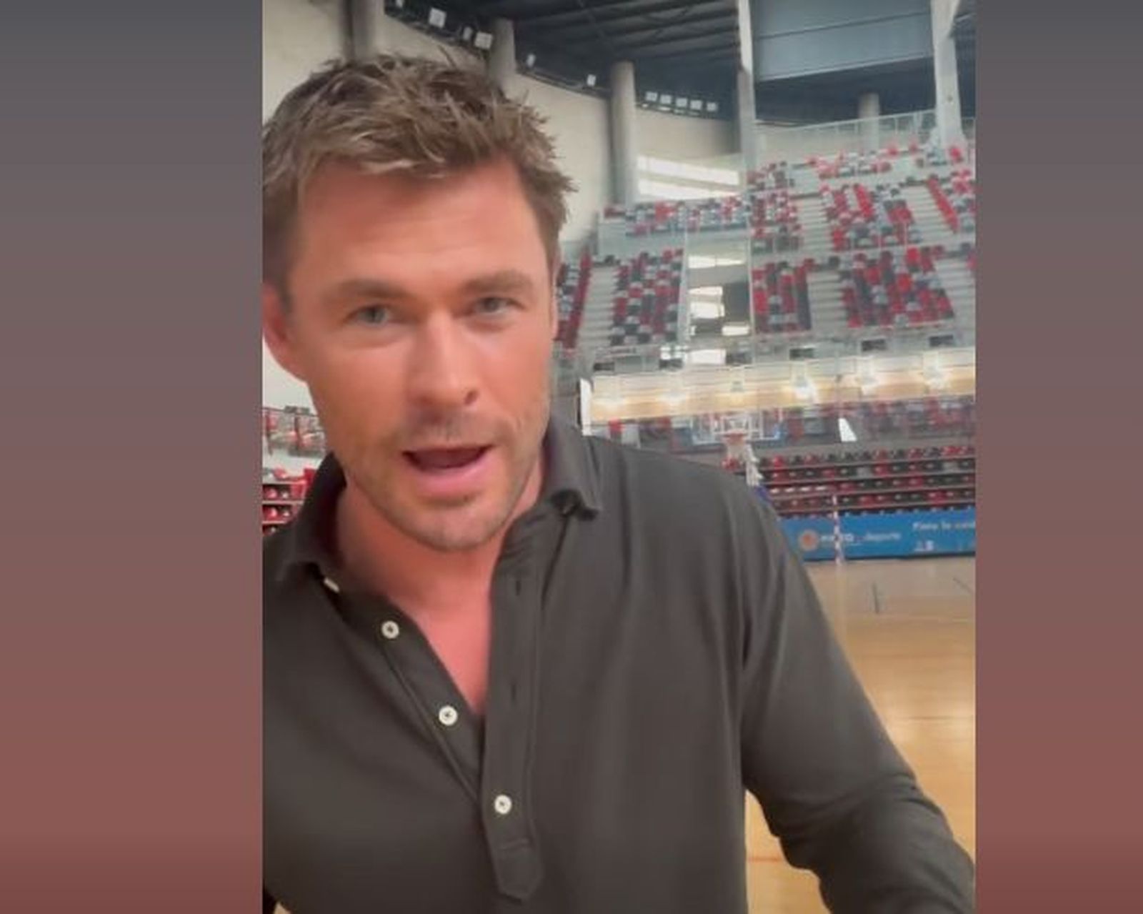 El actor Chris Hemsworth