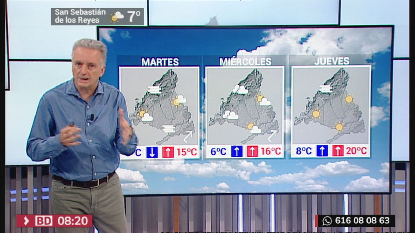 La última semana de octubre se despide con sol y frío en Madrid