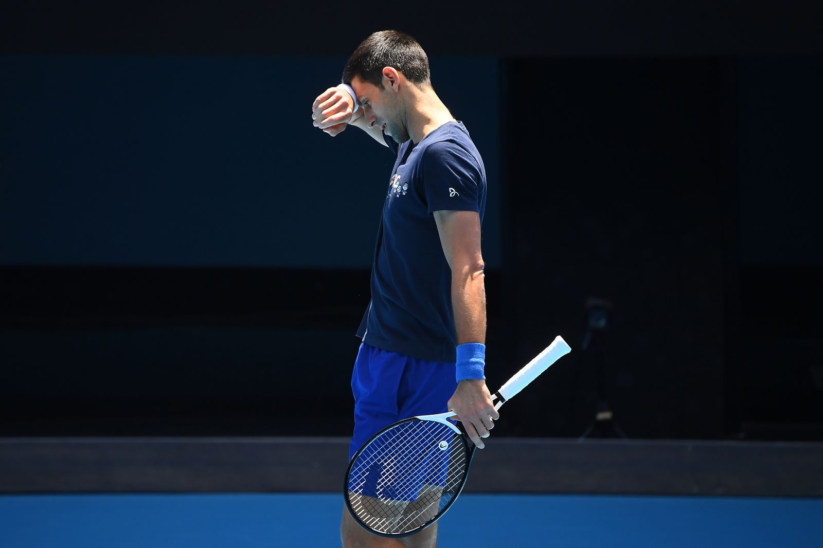 Una imagen de Novak Djokovic