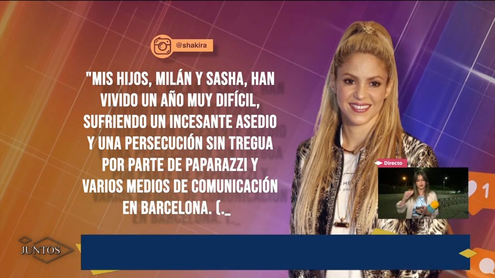 Comunicado de Shakira