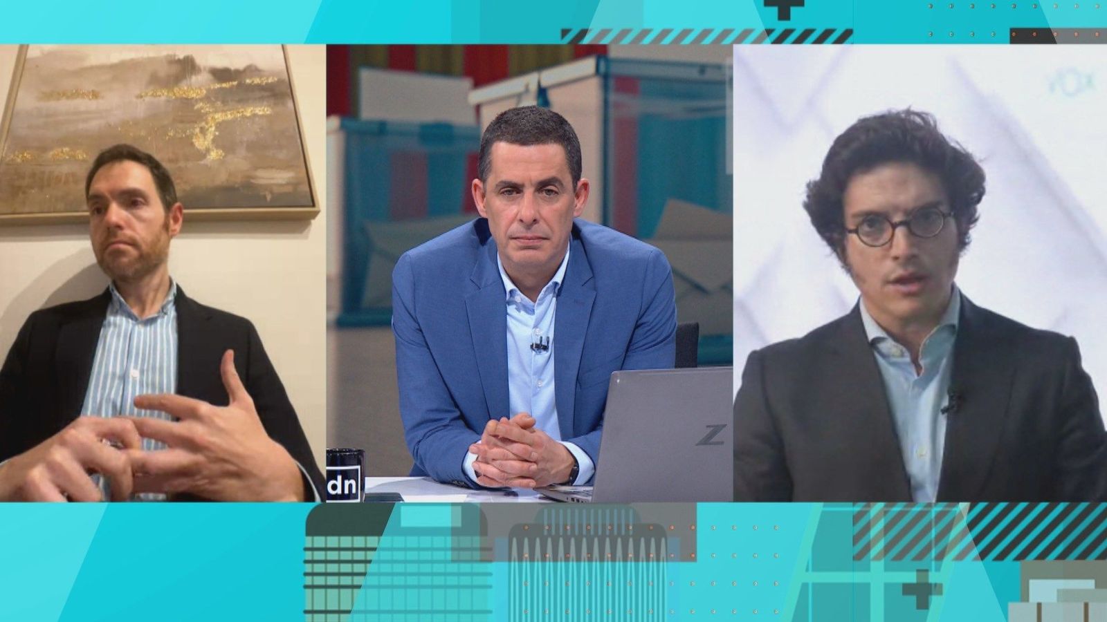 El debate entre Figaredo (Vox) y Sayas (PP) sobre los pactos de Gobierno en 'El Análisis: DN': "Si quieren cambiar las cosas nos entenderemos"
