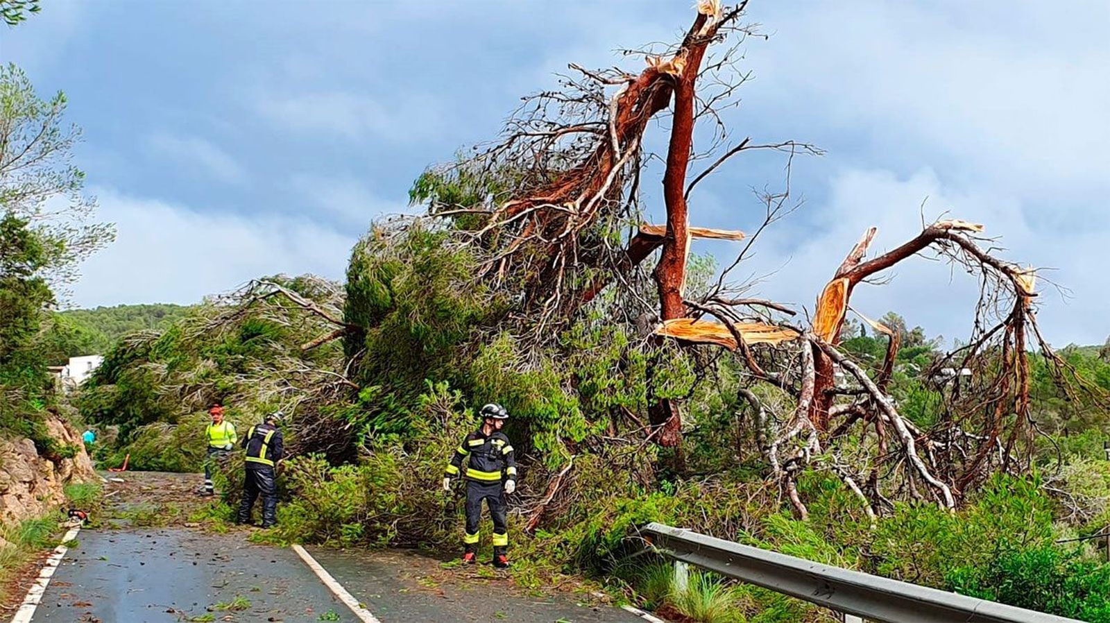 La DANA deja 3 heridos en Ibiza, 130 litros en Levante y arrecia en Cataluña