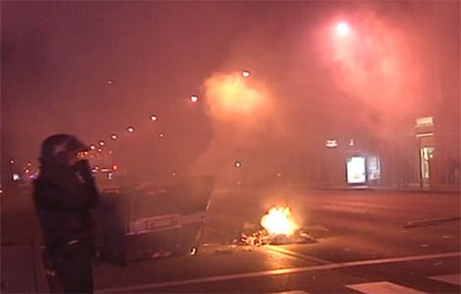 23 detenidos y 12 heridos en la segunda noche de disturbios en Burgos