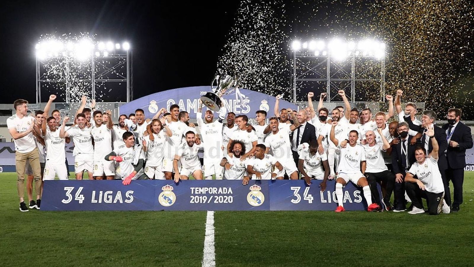Real Madrid, campeón de Liga