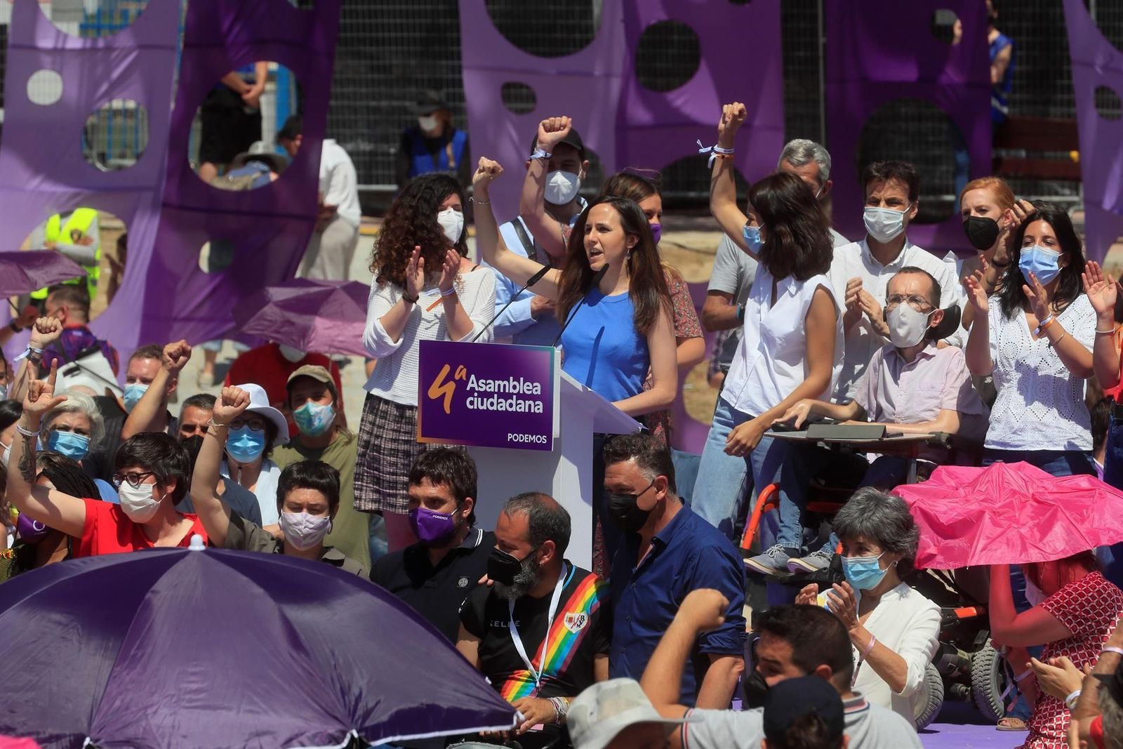 Ione Belarra, nueva líder de Podemos con el 85,61 por ciento de los votos
