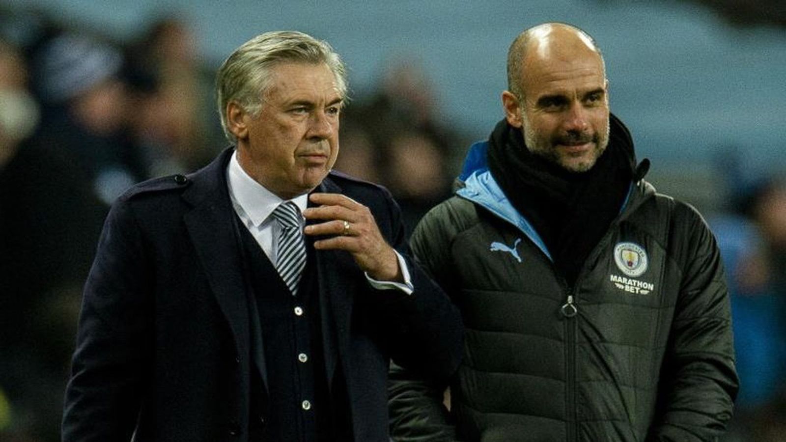 Ancelotti y Guardiola