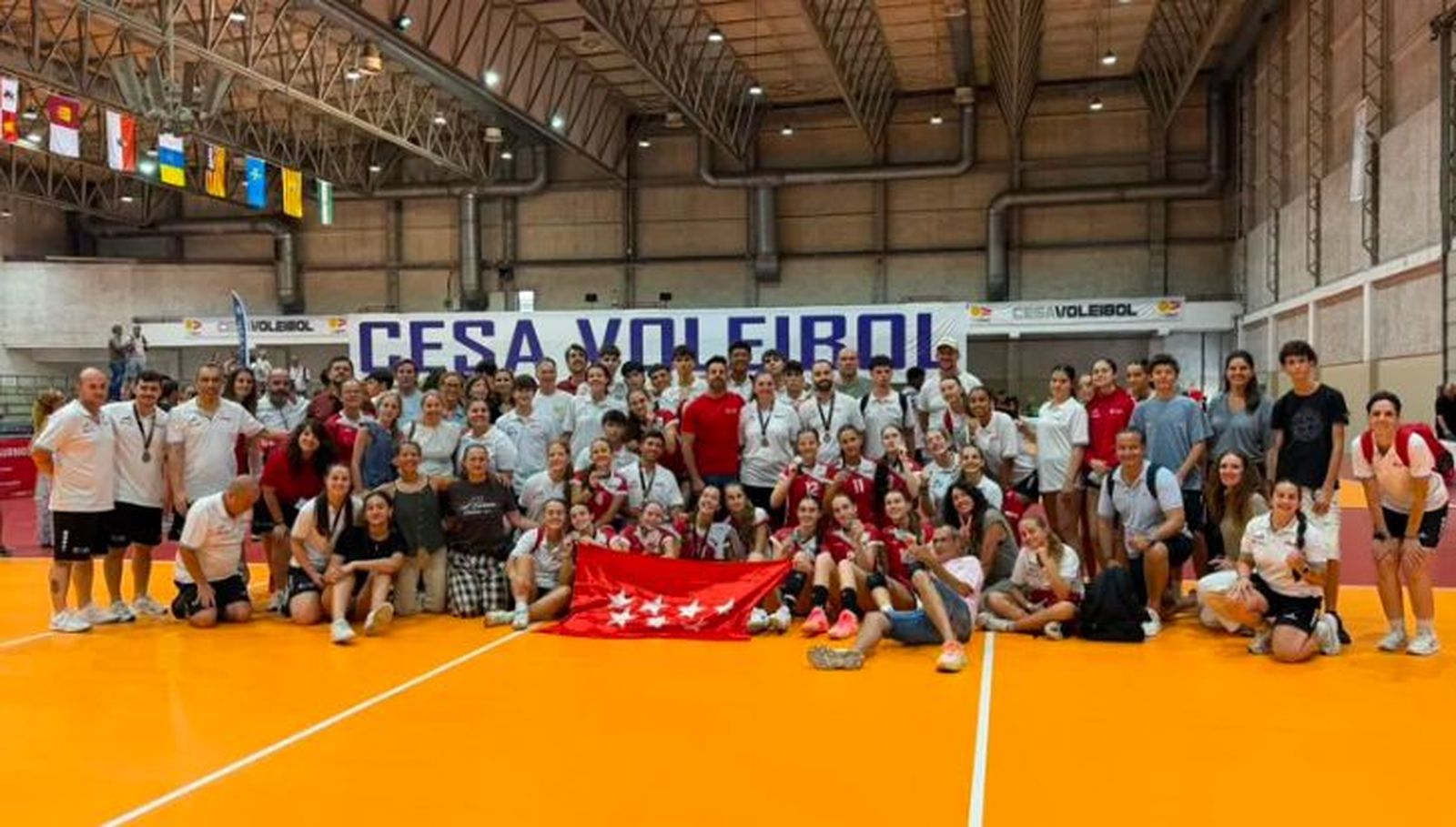 Selecciones madrileñas de voleibol