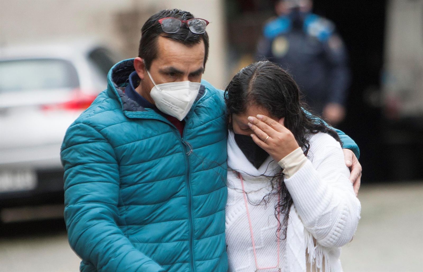 Familiares del buque pesquero Villa de Pitanxo, que naufragó en aguas canadienses de Terranova