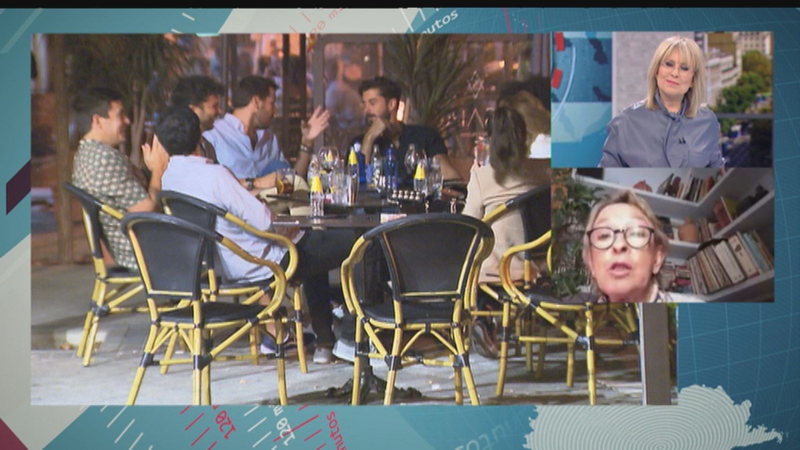 Vecinos de Chamberí, "engañados" por el mantenimiento de las terrazas 'Covid': "El alcalde es un mentiroso"