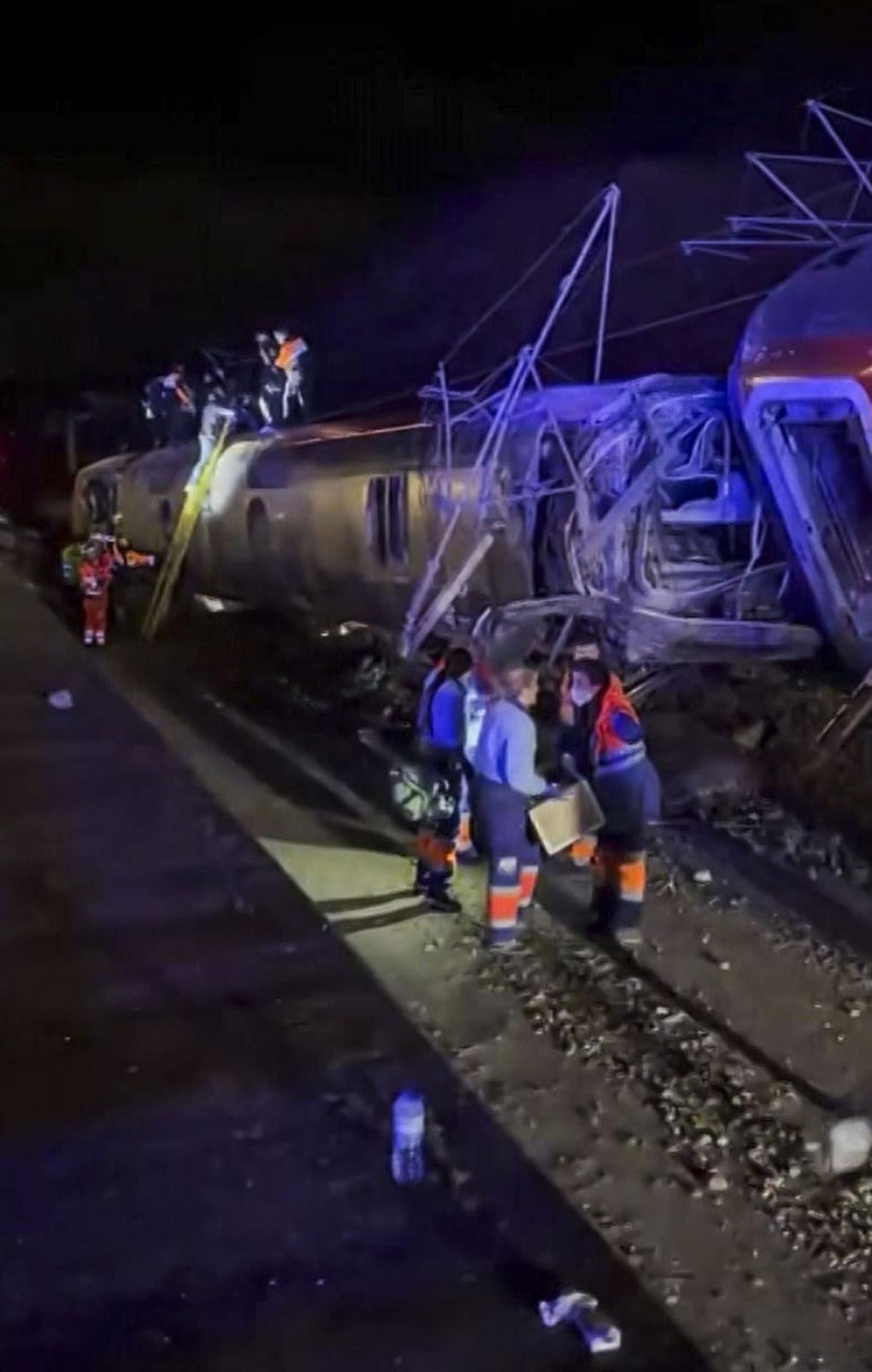 Accidente ferroviario en Córdoba