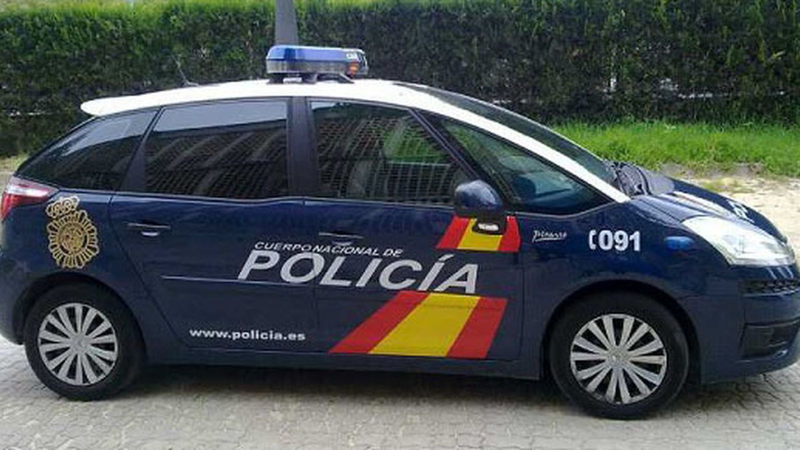 Coche de la Policía Nacional