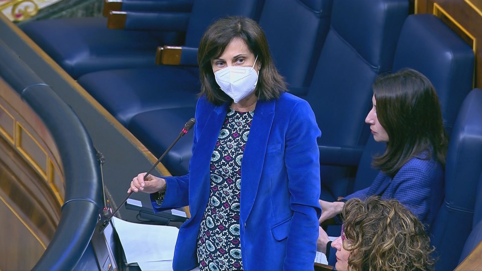 La ministra de Defensa, Margarita Robles