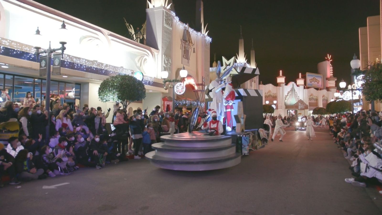 Navidad de película en el Parque Warner
