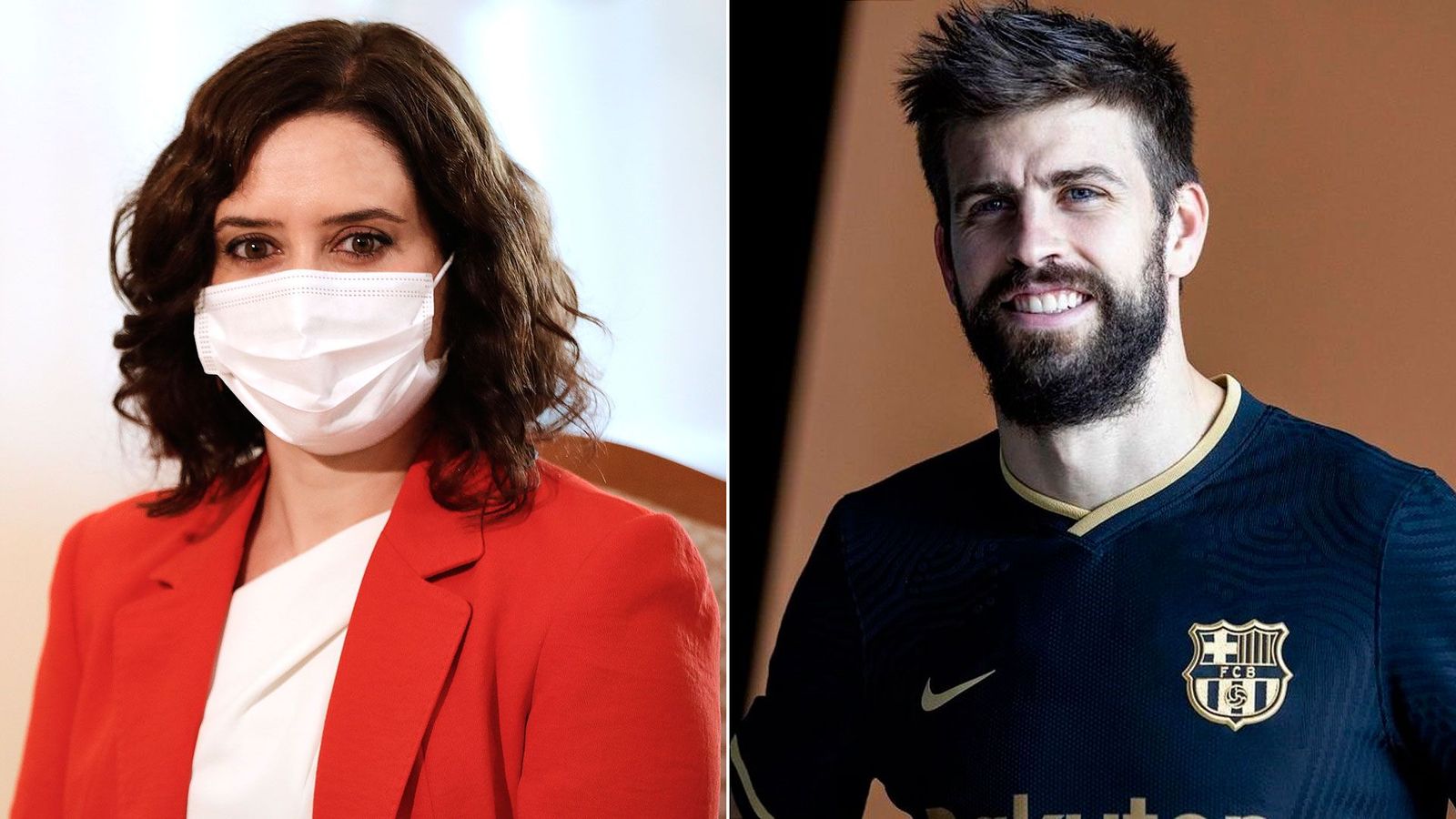 Ayuso pidió ayuda a Gerard Piqué para conseguir material sanitario para Madrid