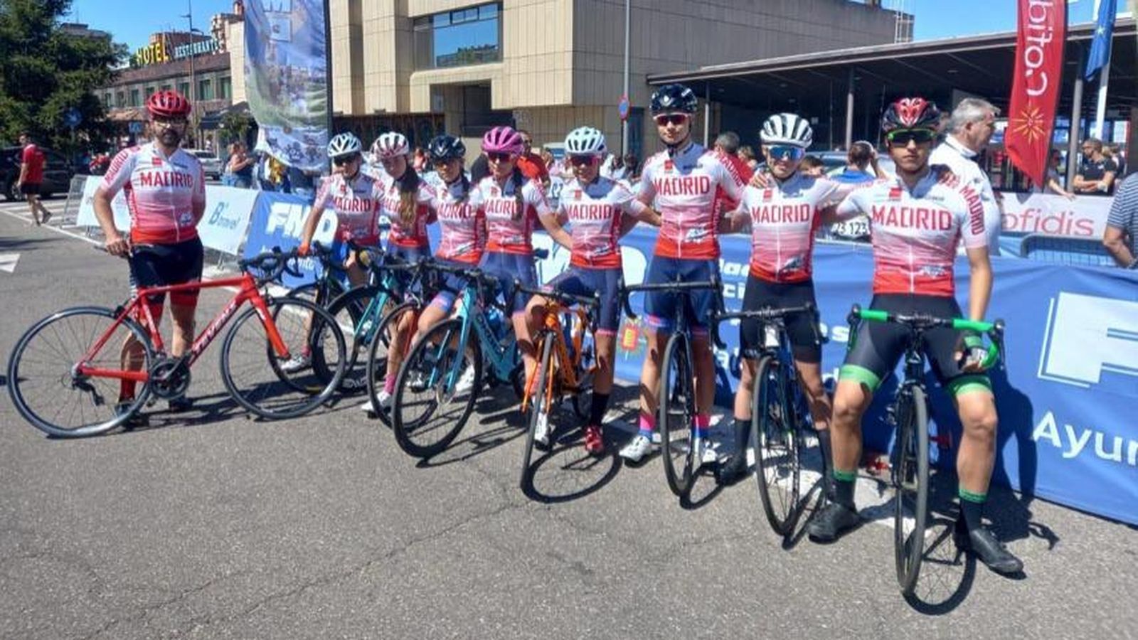 Selección madrileña de ciclismo Infantil