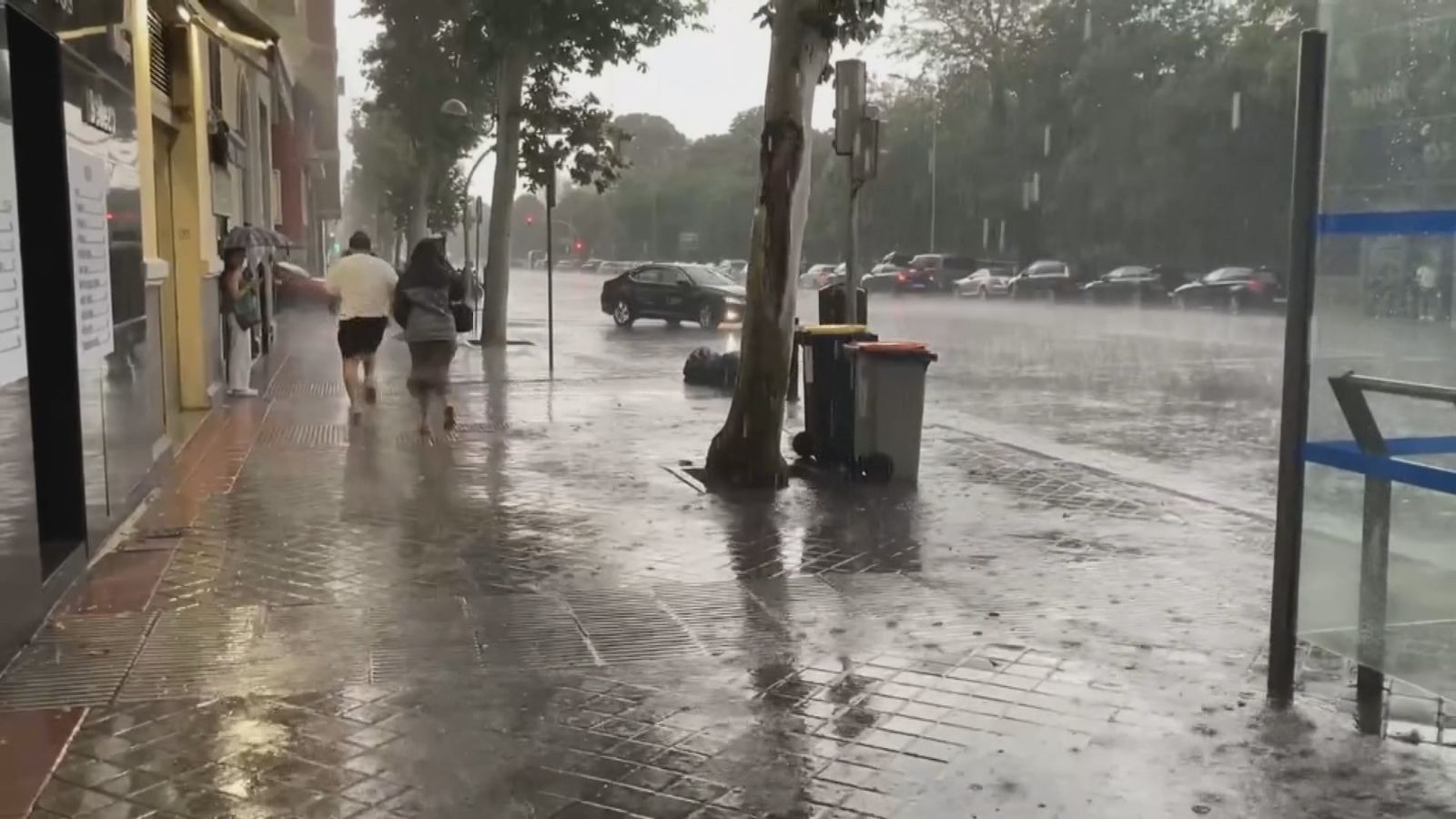 Tormentas en Madird