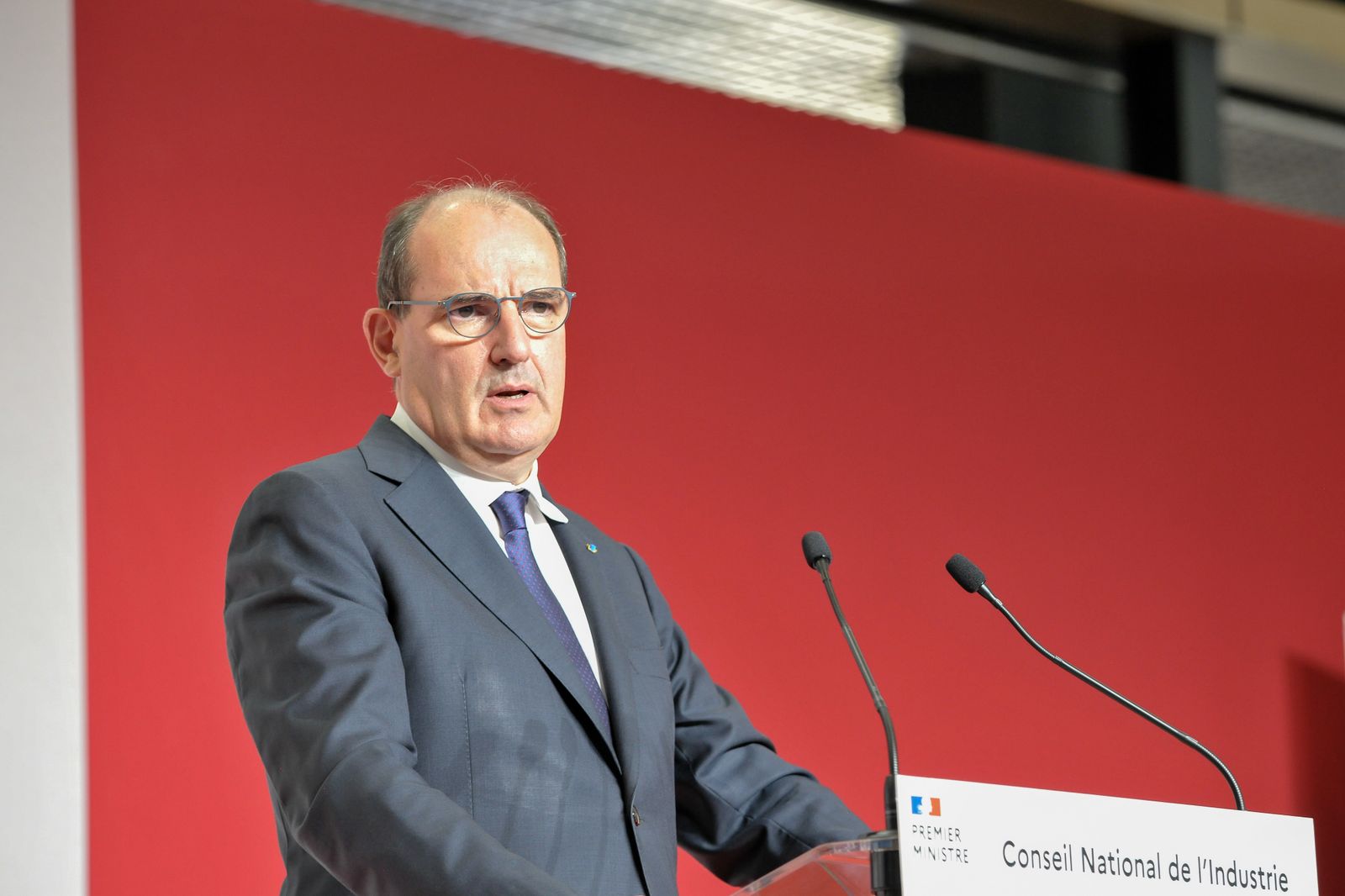 El Primer Ministro de Francia, Jean Castex