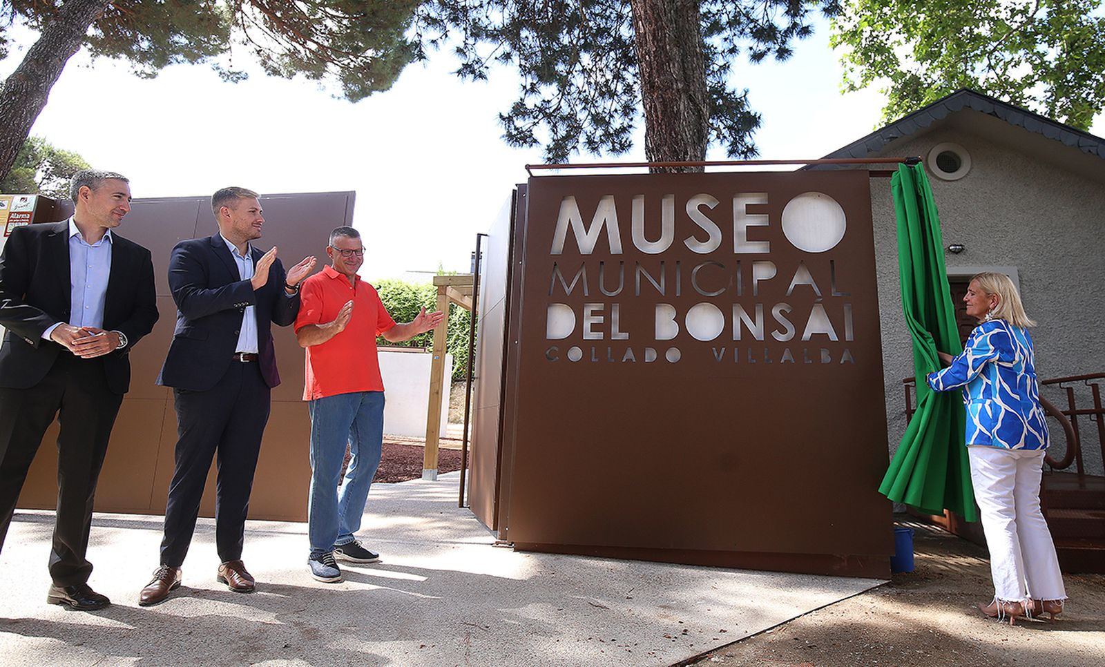 Inauguración del Museo del Bonsái de Collado Villalba