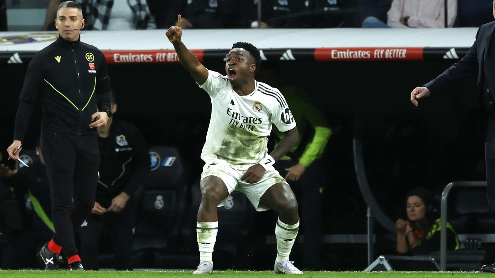 Vinícius, de la advertencia a la reacción