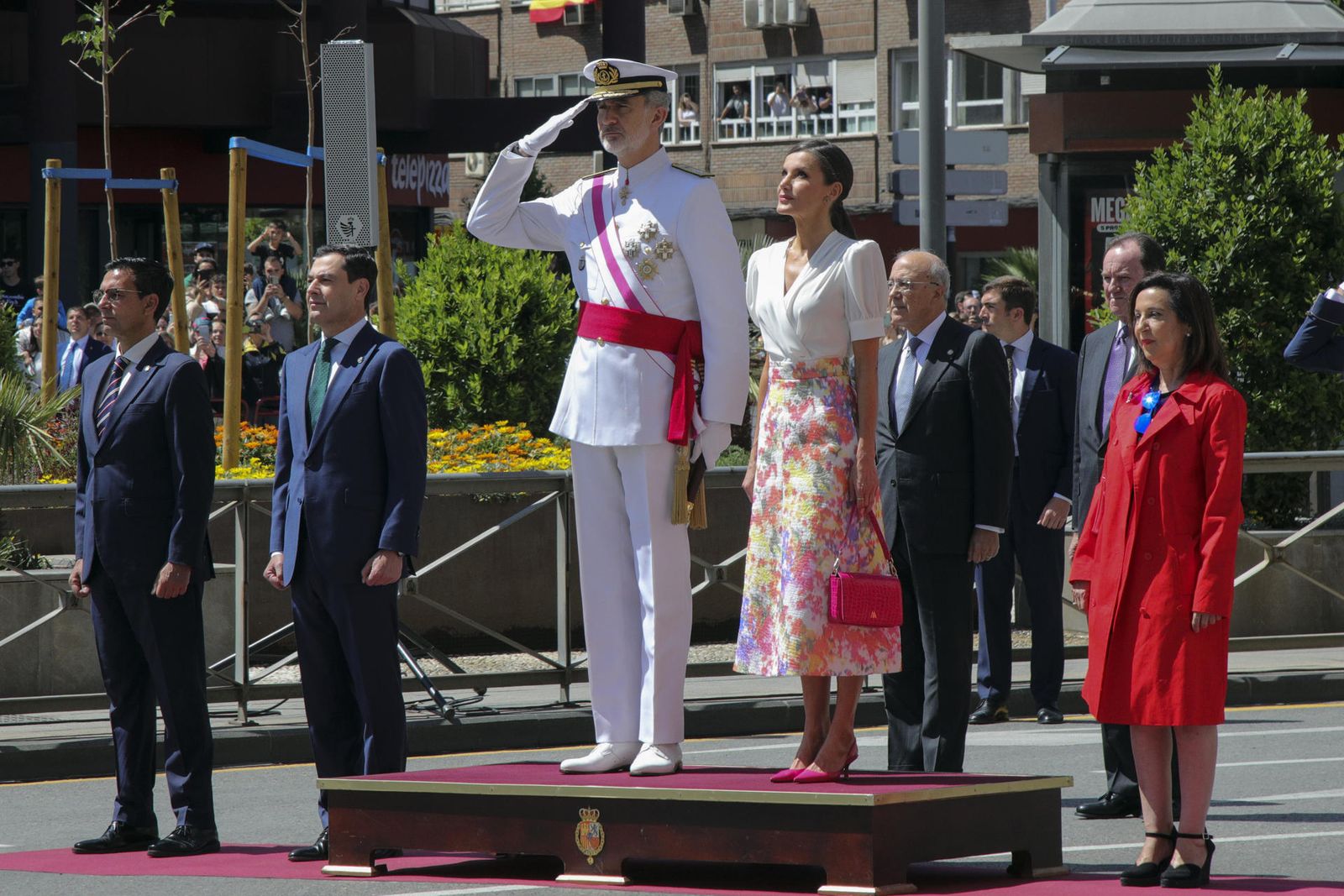 Desfile de las Fuerzas Armadas en Granada