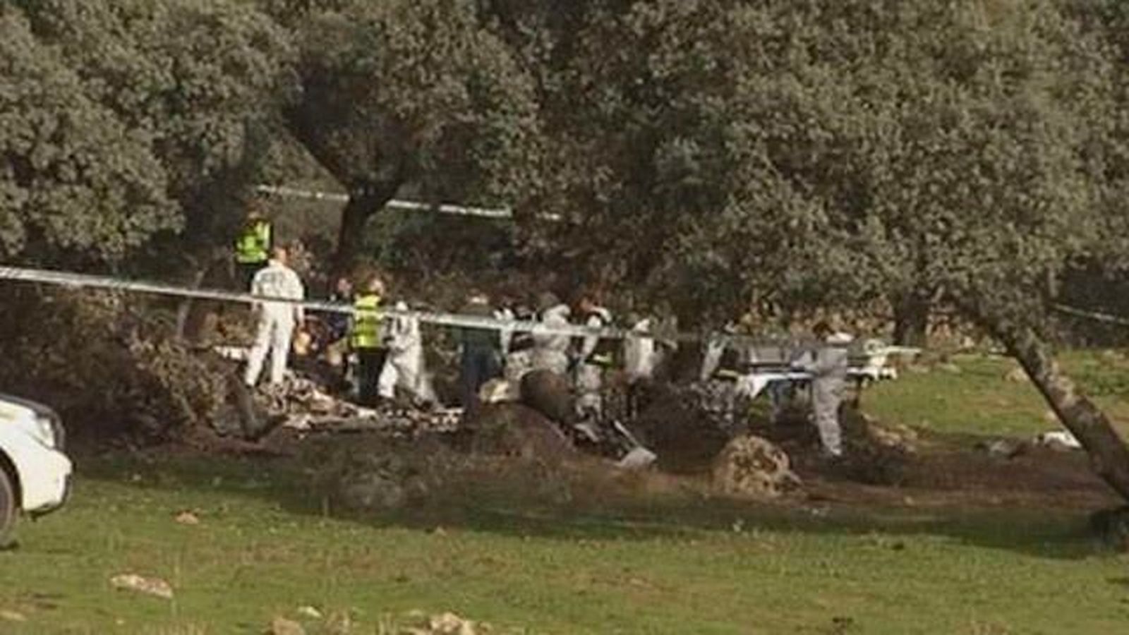 Investigan el accidente de la avioneta que se estrelló en Toledo